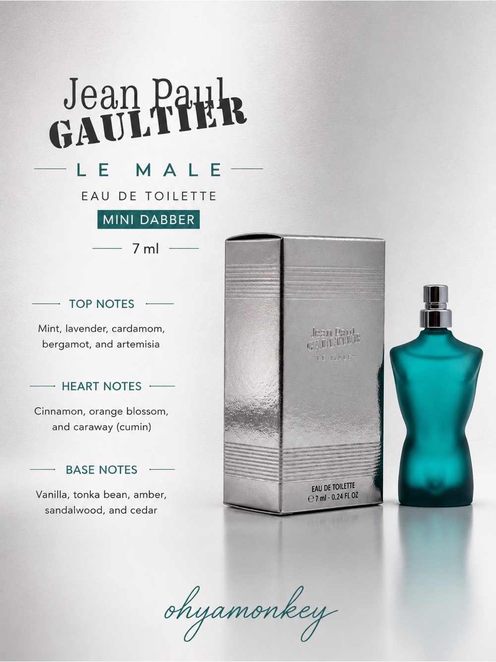 Jean Paul Gaultier Le Male Mini Dabber 7ml